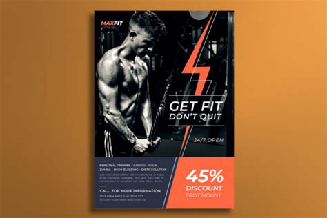 Gym Flyer Graphic By Storictype Creative Fabrica