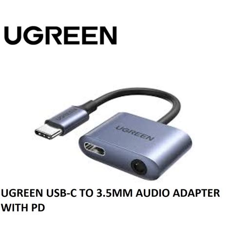 Ugreen Usb C To Mm Audio Adapter With Pd