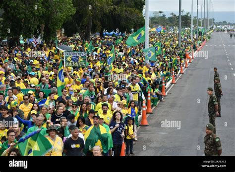 Bras Lia Df Ato Bolsonarista Qg Ex Rcito Em Bras Lia