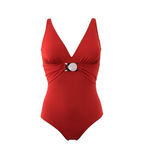 Maillot pièce Janine Robin Acapulco rouge Lingerie Sipp