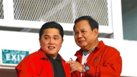 Erick Thohir Cawapres Pilihan Utama Pendukung Prabowo Sandi 2019