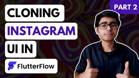 Part 2 Instagram Ui Clone Using Flutterflow Flutter App Development