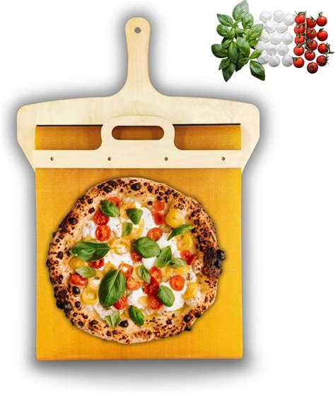 The Art Of Pizza The Perfect Italian Shovel Sliding Pizza Peel Pizza Smart