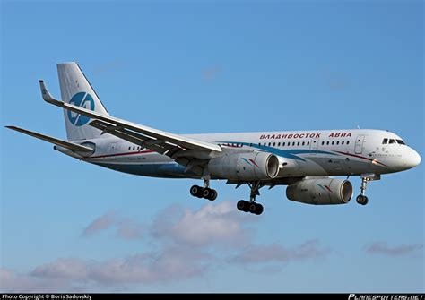 Ra Vladivostok Air Tupolev Tu Photo By Boris Sadovskiy