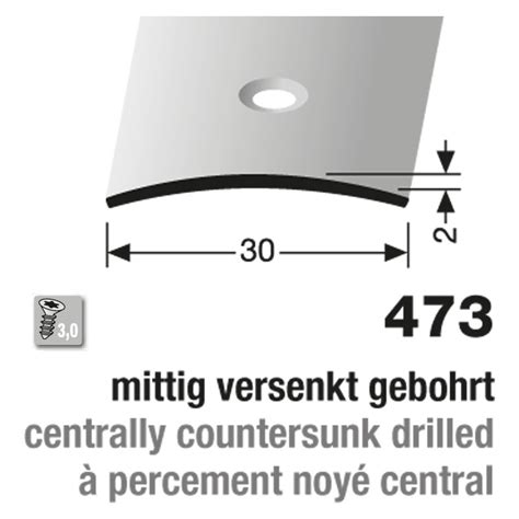 K Berit Bergangsprofil Typ Cm Edelstahl F Edelstahl