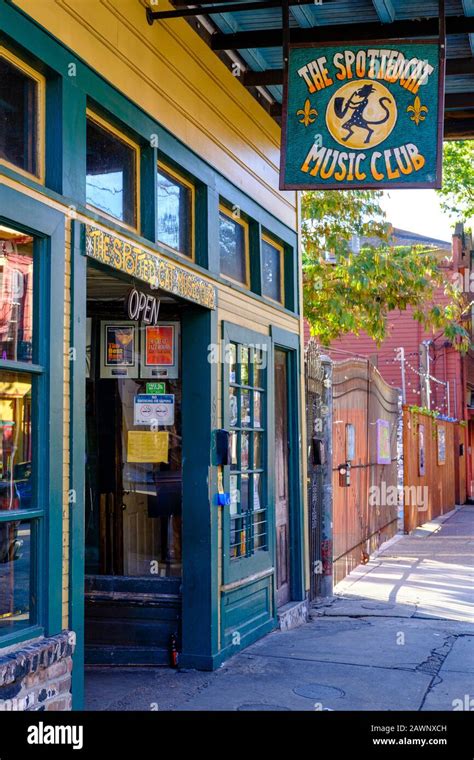 The Spotted Cat Music Club on Frenchmen Street, jazz music venue ...