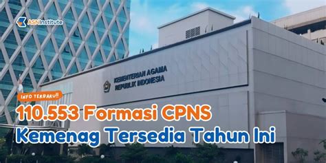 Formasi Cpns Kemenag Dibuka Tahun Ini Rekor Baru