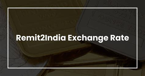 Remit2india Exchange Rate Times Of Money