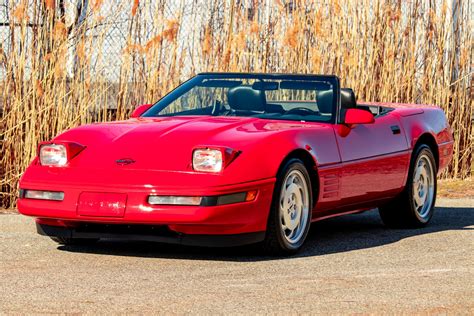 reserve supercharged  chevrolet corvette convertible  sale