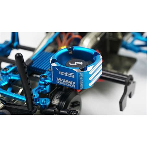 Yeah Racing Aluminum Case 30mm Booster Cooling Fan Blue RC Car Drift F1