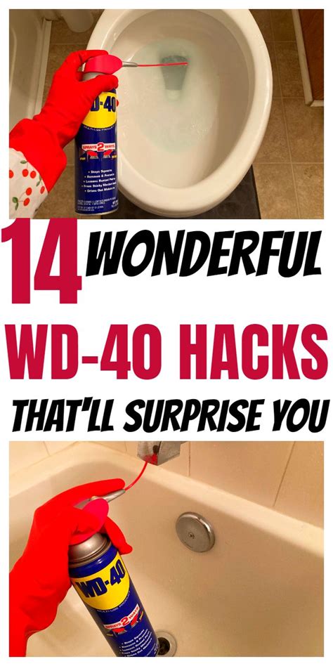 14 Wonderful Wd 40 Hacks Thatll Surprise You Wd 40 Household Hacks Homemade Cleaning Solutions