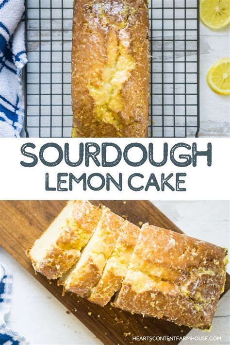 Glazed Sourdough Lemon Cake Artofit