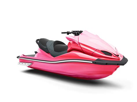 Rwraps™ Matte Chrome Pink Rose Jet Ski Wraps Jet Ski Wraps