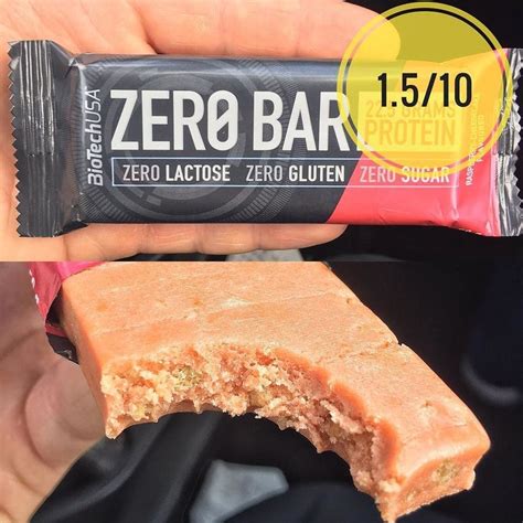 Zero Bar Raspberry Cheesecake Protein Bar Review