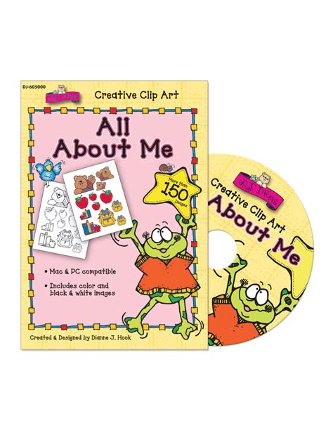 Clip Art All About Me Creative Kids