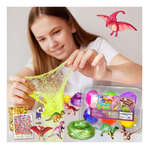 Si2go Kit De Limo De Dinosaurio Para Nios Y Nias Aroma Diy Envío gratis