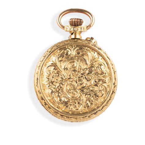 Piccolo Orologio Da Tasca In Oro Giallo Francia Circa Wannenes