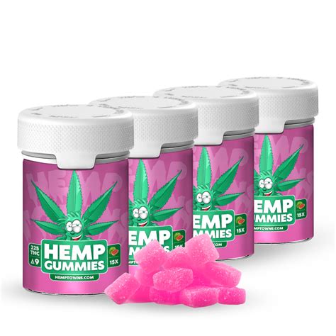 Delta 9 Thc Gummies Watermelon 4 Bottle Bundle 900mg High Lyfe