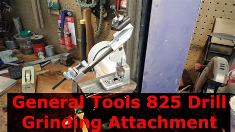 General Tools 825 Drill Grinding Attachment Youtube