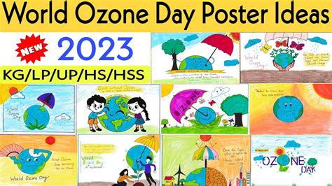 World Ozone Day Poster Drawing World Ozone Day Poster Ozone Day Poster