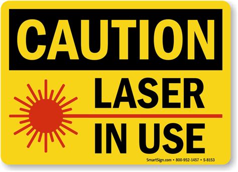 Laser Warning Signs | Laser Safety Signs