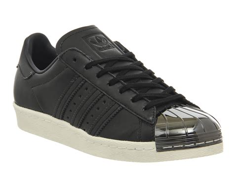 Adidas Superstar S Metal Toe W Black White Pewter Metal Toe Exclusive