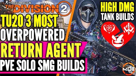 The Division 2 BEST SOLO PVE BUILDS GOD MODE STRIKER HF HB 3