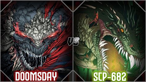 Doomsday Vs Scp 682 By Roboafton On Deviantart