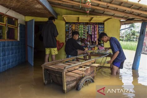 Banjir Luapan Sungai Citanduy ANTARA News Jawa Barat