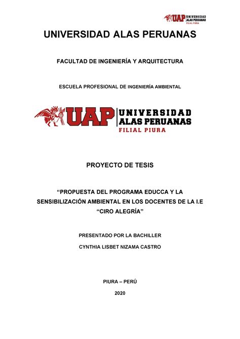 Programa Educca Desarrollo Editado Universidad Alas Peruanas