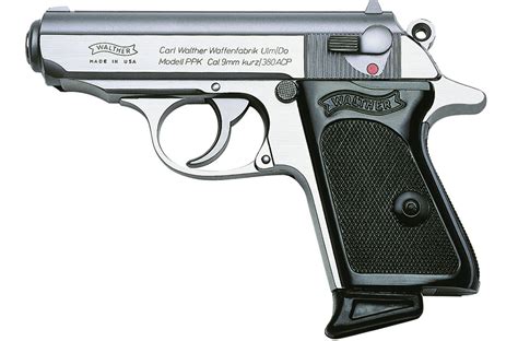 Shop Walther Ppk 380 Acp Stainless Steel Pistol For Sale Online Vance Outdoors