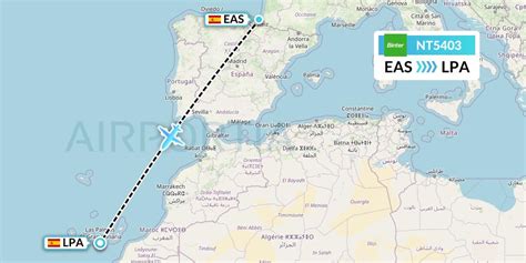 NT5403 Flight Status Binter Canarias San Sebastian To Las Palmas IBB5403