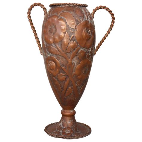 Turn Of The Century Copper Vase At 1stdibs