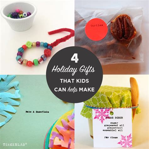 Last Minute Easy Handmade Gifts To Make With Kids - TinkerLab