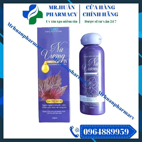 Dung dịch vệ sinh Tía Tô Nữ Vương TV 100ml – Dùng được cho cả nam và nữ ...