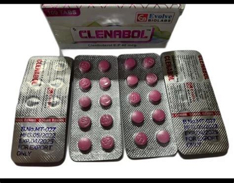 Clenbuterol 40 Mcg Tablets At Rs 80stripe Clenbuterol Tablet In