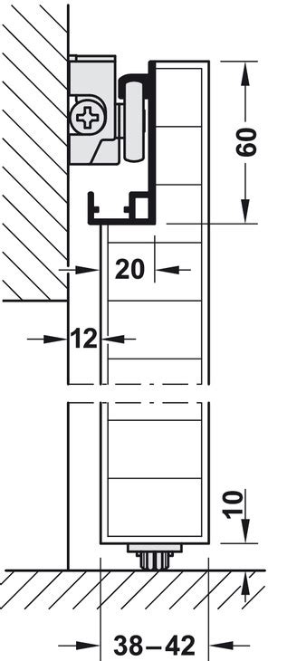 Schiebet Rbeschlag Slido Design M Garnitur Mit Laufschiene F R