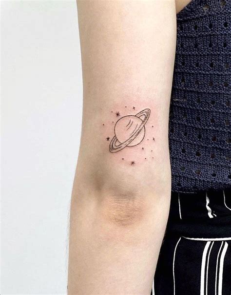 Tatuagem Planeta Saturno Plainsstory