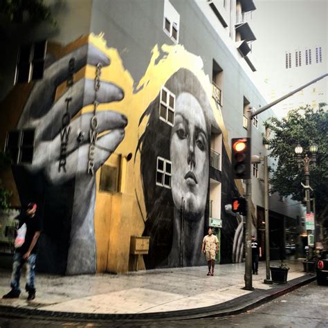 Downtown LA | Amazing street art, Street art graffiti, Street art