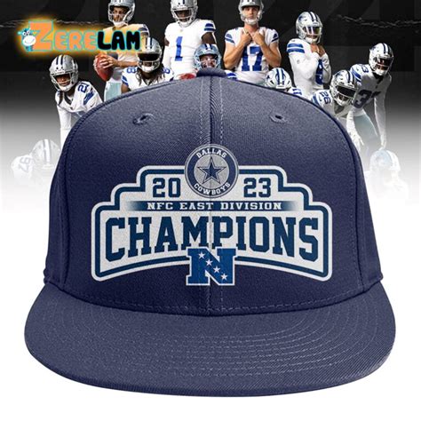 NFC EAST Division Champions 2023 Cowboys Hat - Zerelam