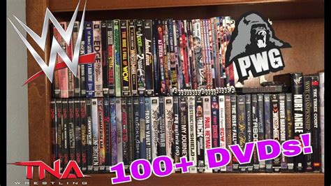 Huge Wrestling Dvd Collection Wwepwgtna And More 100dvds Youtube