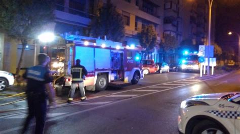 Grave Incendio En Tudela Intoxicadas Tres Personas Por Un Fuego En Un