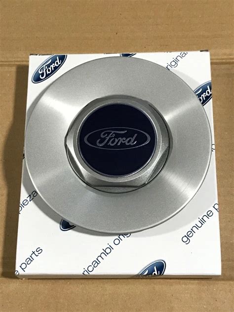 Genuine Ford Fiesta Mk6 St150 17 Alloy Wheel Centre Caps Silver X 4 Boxed New Ebay