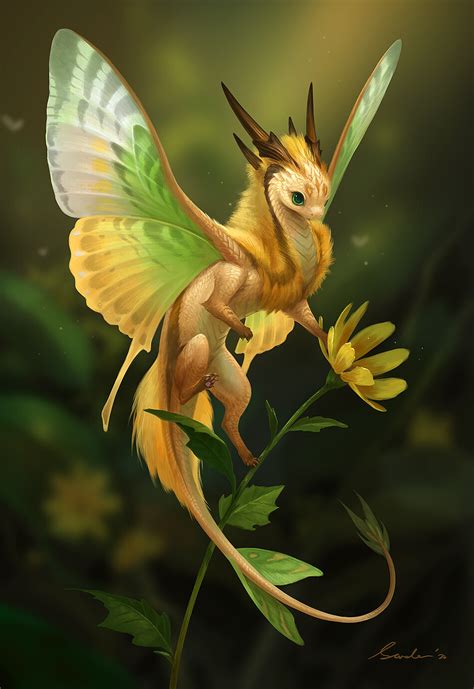 Artstation Small Fairy Dragon