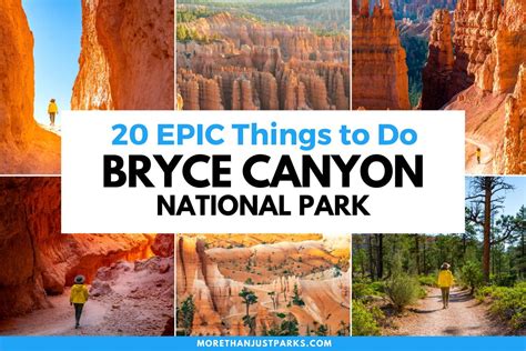20 EPIC Things to Do at Bryce Canyon National Park (+ Itinerary)