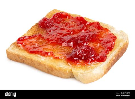 Toast And Jam Cut Out Stock Images Pictures Alamy