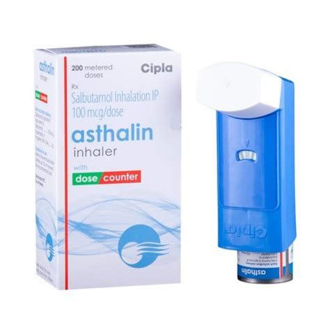 Asthilin Albuterol Inhaler 200 Mdi In One Package Non Prescription