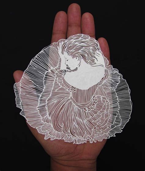 Ces Illustrations En Papier D Coup Ont Des Airs De Dentelle Maxitendance