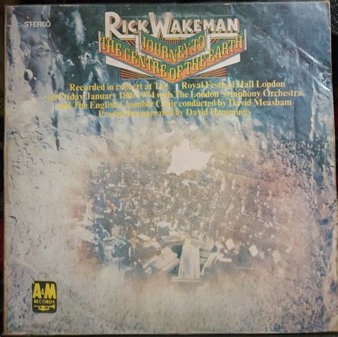 Rick Wakeman - Journey To The Centre Of The Earth (1975, Vinyl) | Discogs