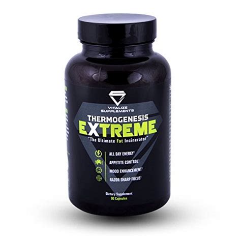 Thermogenic Fat Burner By Vitalize Supplements Extreme Thermogenesis Intense Focus Powerful